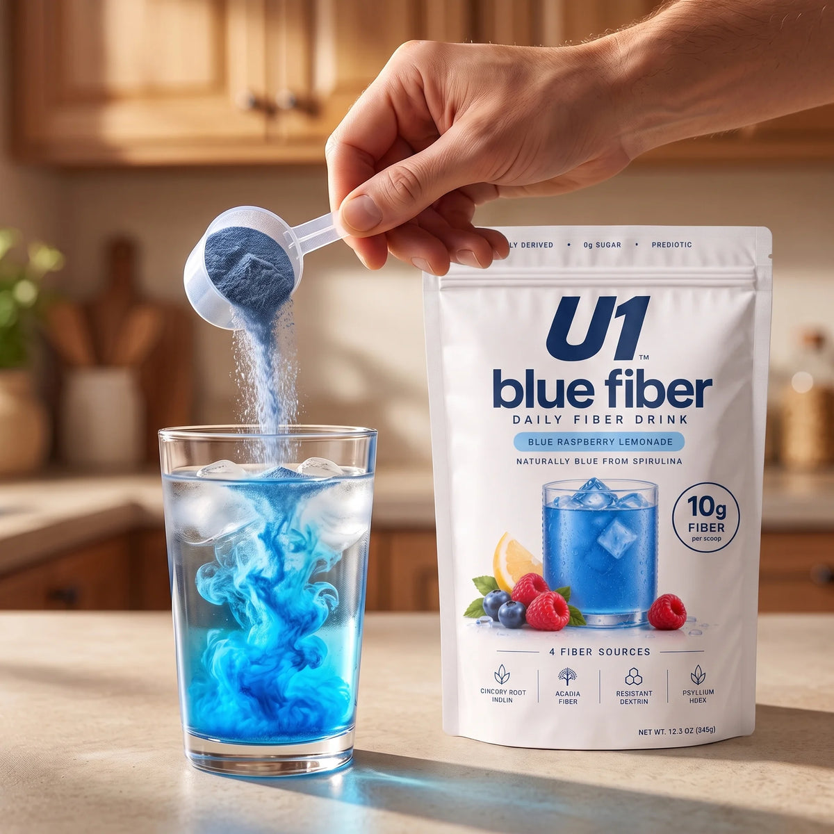 U1 Blue Fiber™ – Prebiotic Fiber Drink