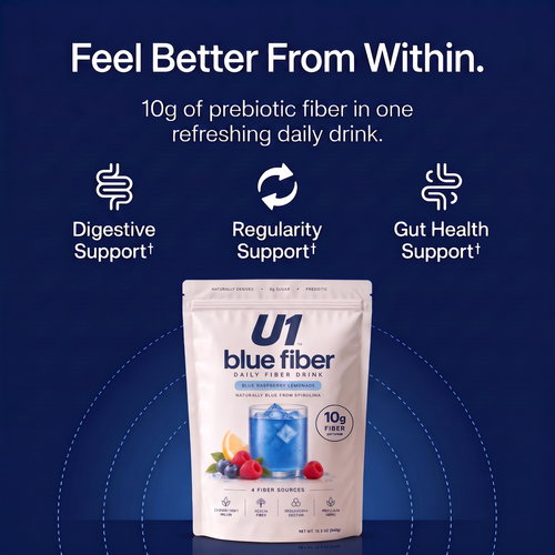 U1 Blue Fiber™ – Prebiotic Fiber Drink