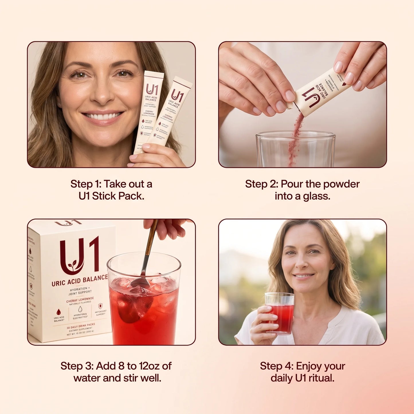 U1 Uric Acid Balance – Cherry Lemonade